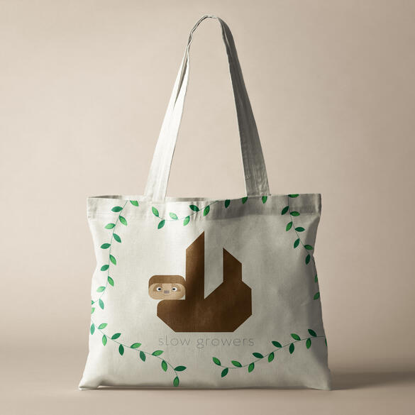 Slow Growers - Tote Bag Mockup